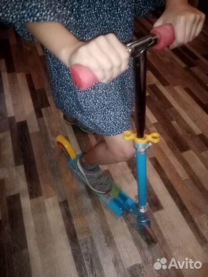 Самокат детский двухколесный бу
