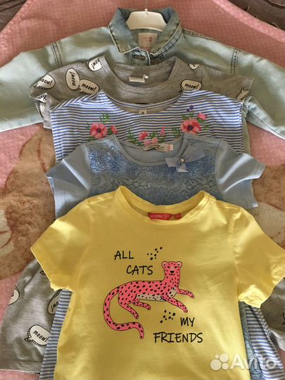 Пакет вещей для девочки 116 122