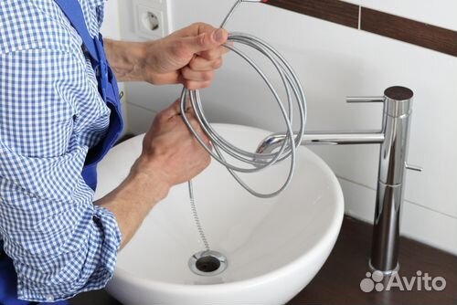 Устранение засоров, прочистка канализации