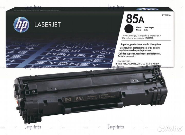 Оригинальный Картридж лазерный HP 85A (CE285A)