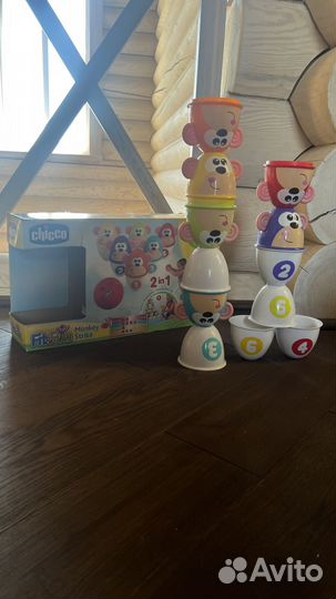 Chicco игрушка monkey strike