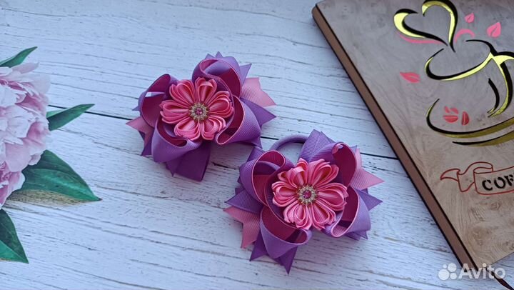 Резинки для волос ручная работа