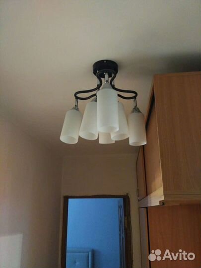 Люстра потолочная бу