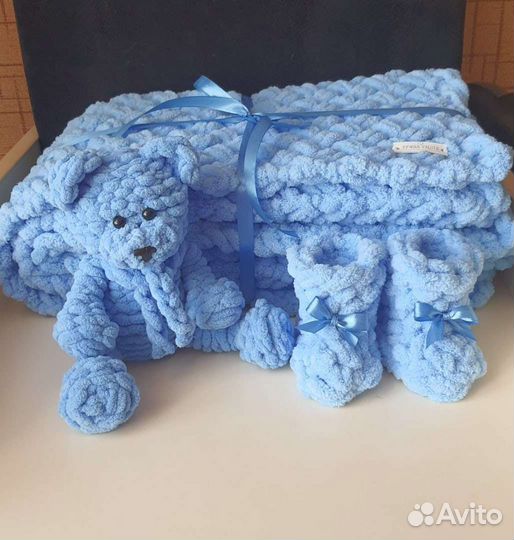 Плюшевый набор для новорождённого