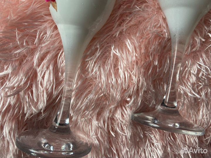 Свадебные бокалы хрусталь