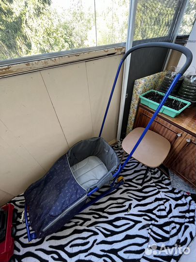 Санки с ручкой