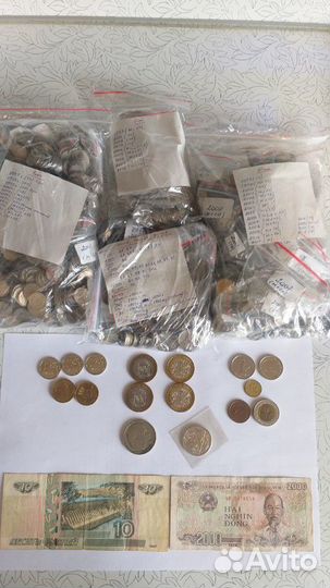 Монеты СССР и России банкноты обмен