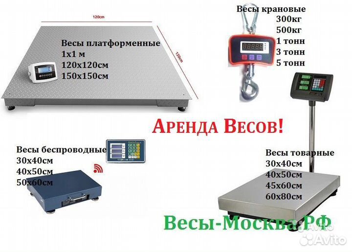 Аренда весов. Весы на прокат