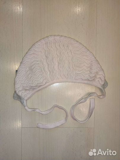 Шапочки для девочки 0-3мес и 4-9мес.Choupette
