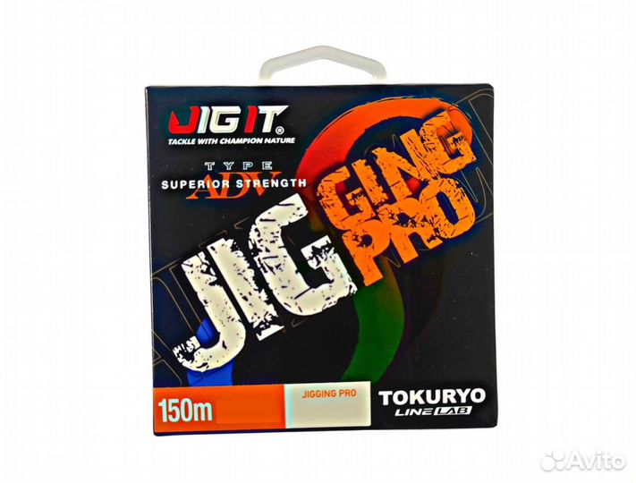 Шнур Jig It x Tokuryo JiggingPro X8 #3.0/150m/22.7