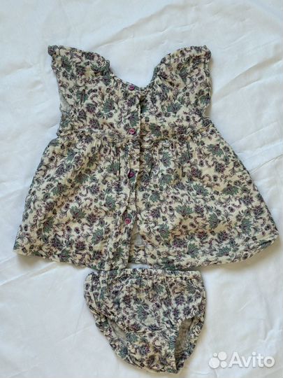 Zara baby детские вещи 74 слипы комбинезоны