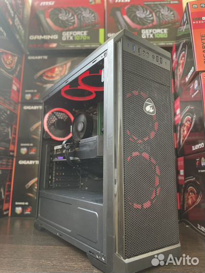 Игровой пк Ryzen 5 3400g + RTX 3050 + 16gb