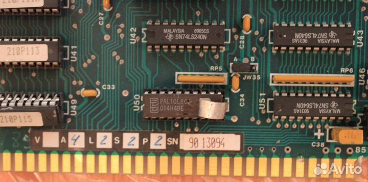 Amtelco PCB assembly board 210C031-E Новые редкие