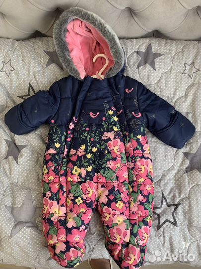 Комбинезон зимний для девочки
