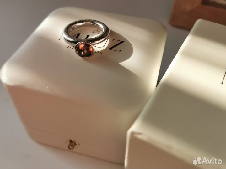 Кольцо серебро 925 женское, производство Германия