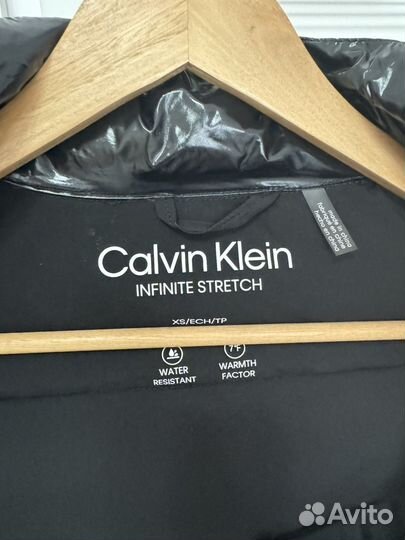 Пуховик куртка calvin klein женский XS