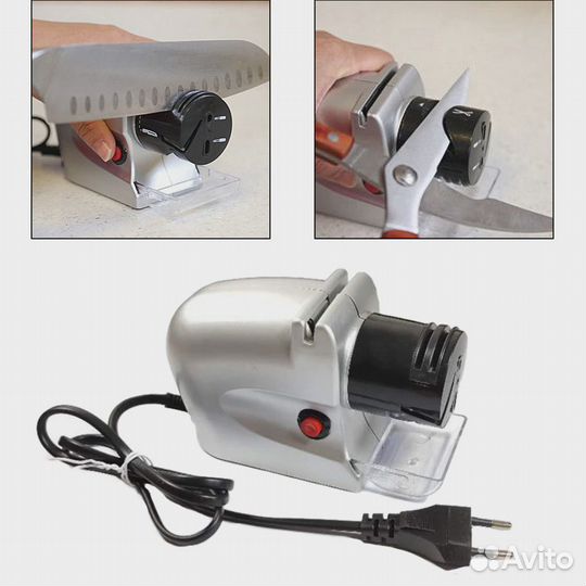 Электрическая ножеточка «Острые грани» 2 в 1