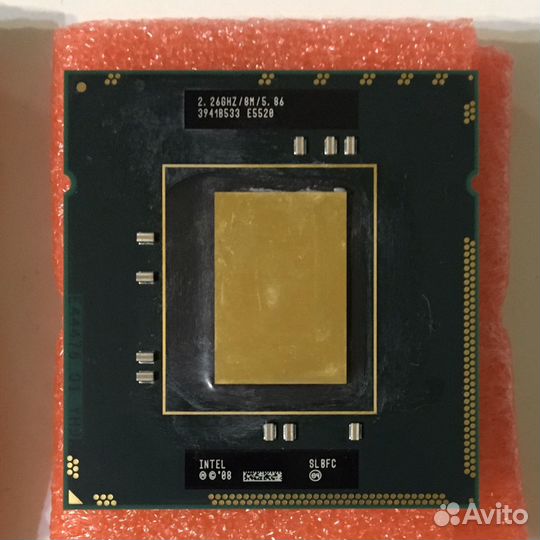 Процессоры Intel xeon E5520 2.26 GHz