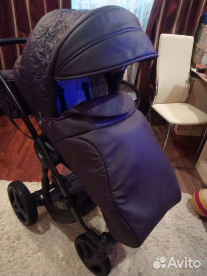 Коляска Junama Enzo из экокожи