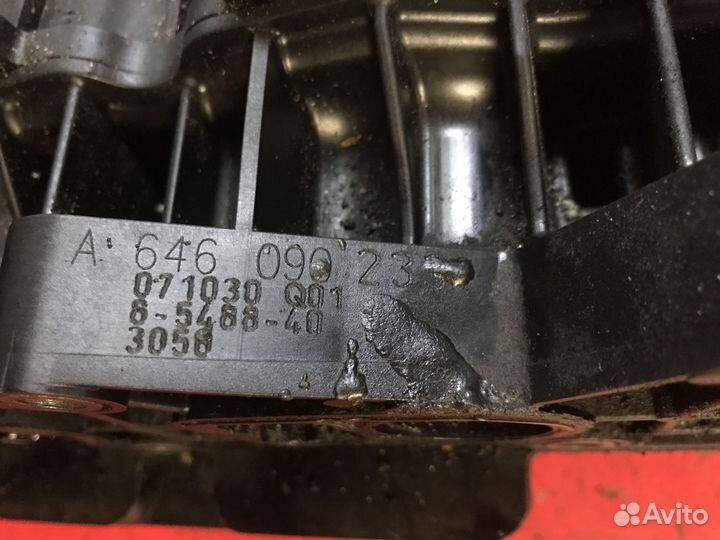 Впускной коллектор Mercedes W211 2.2 646.811 2007