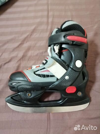 Ролики детские раздвижные 28-31 с коньками
