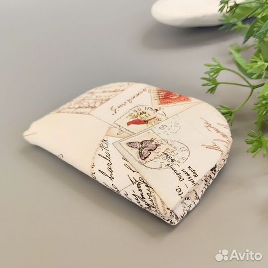 Кошелек для карт и мелочи текстильный