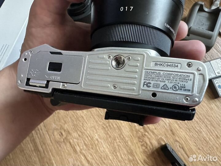 Olympus OM-D E-M10 Mark II., 3 объектива