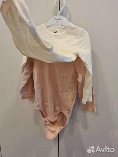 Боди для девочки H&M 12-18 месяцев