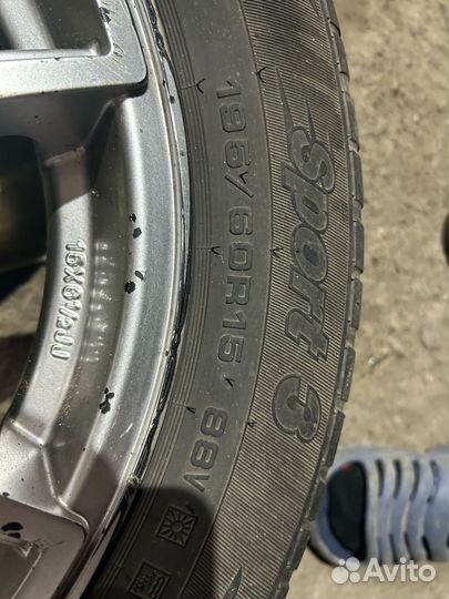 Литье диски r15 4x100 бу