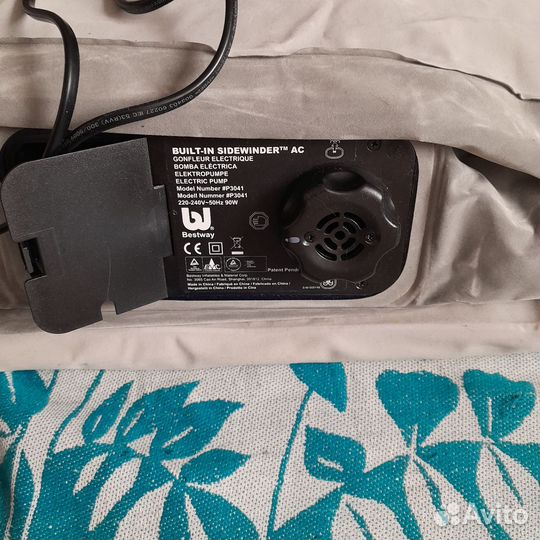Матрас надувной электро