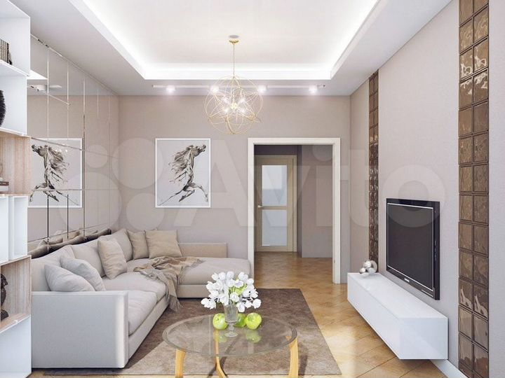 2-к. квартира, 53 м², 8/13 эт.
