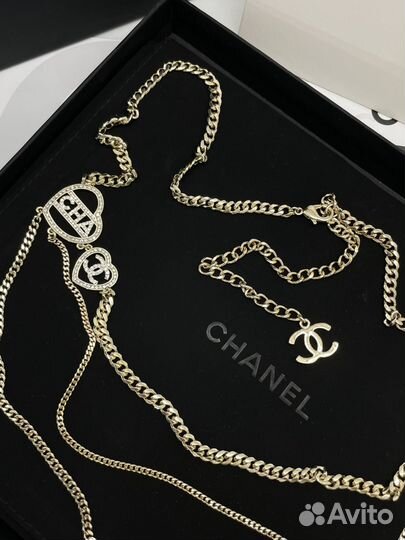 Цепь на пояс chanel