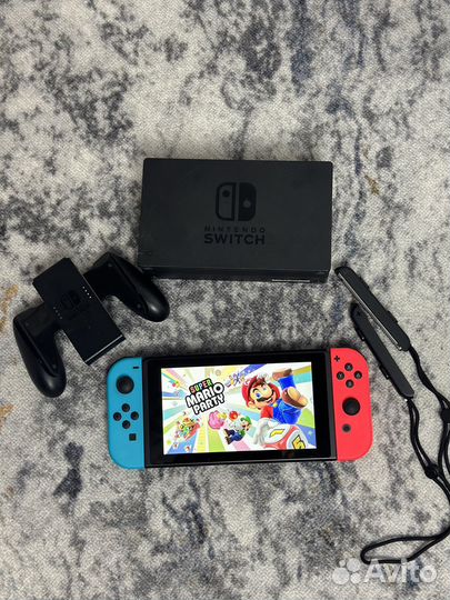 Прошитый Nintendo Switch 2rev (чип+256gb)