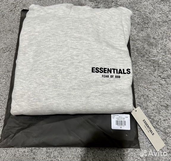 Худи Essentials Fear of God оригинал