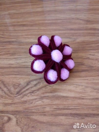 Резиночки для волос из фетра