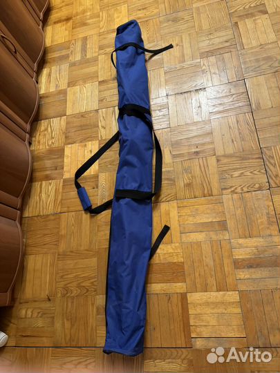 Лыжные ботинки, лыжи и палки детские