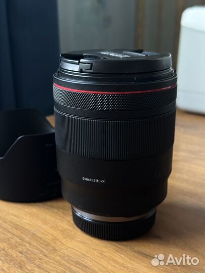 Объектив canon 50mm rf 1.2l