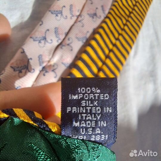Галстук мужской шелковый Италия