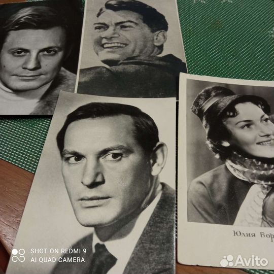 Фотографии актеров 14 шт
