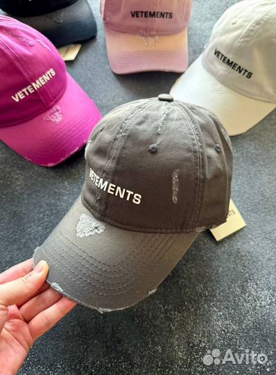 Кепка vetements унисекс