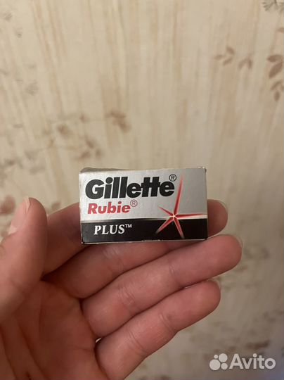 Лезвия для бритья gillette rubie plus