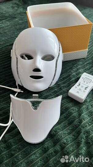 LED beauty mask светодиодная маска для лица И шеи