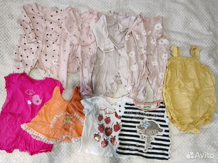 Вещи пакетом на девочку