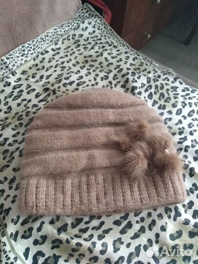 Варежки шапка и шарфы зимние