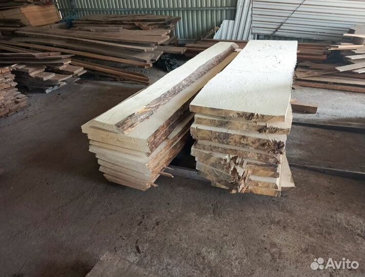 Столешницы из необрезной ели