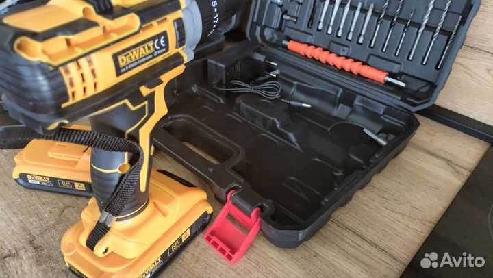 Новый Шуруповёрт Dewalt 48V, 2 АКБ+Кейс, Насадки