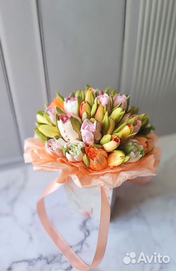 Зефирные цветы