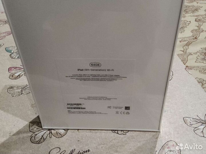 Apple iPad 10,2 дюйма (Wi-Fi, 64 гб), 2021 г.9-gen