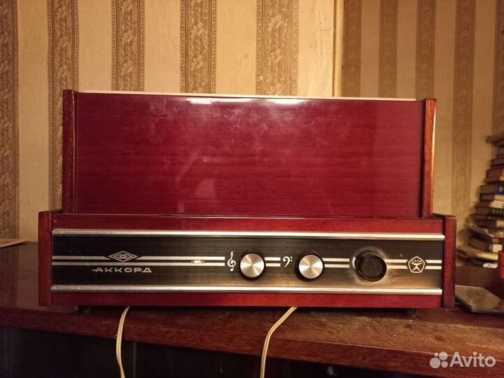 Виниловый проигрыватель аккорд 201