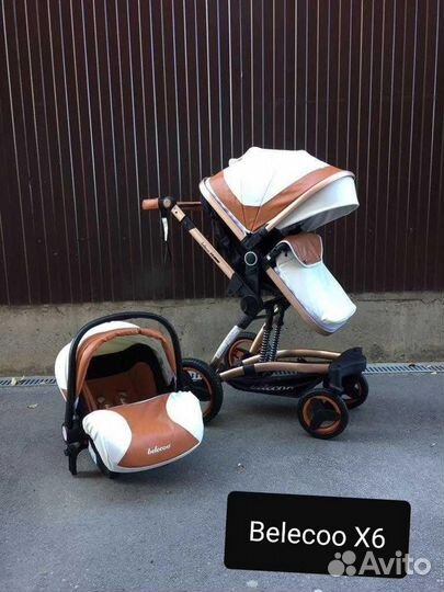 Belecoo x6 коляска трансформер с доставкой 3v1